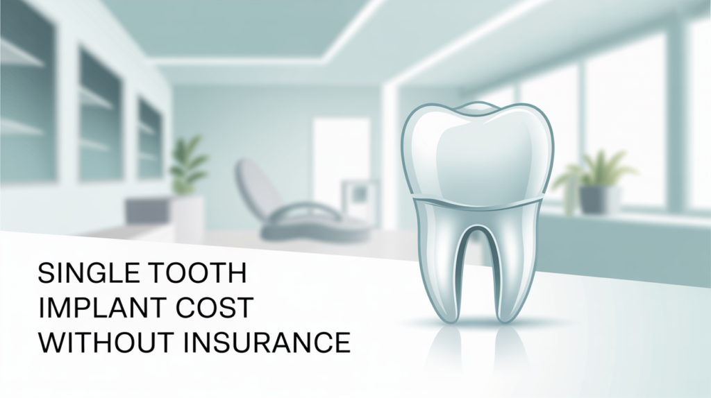 How Much Does a Single Tooth Implant Cost Without Insurance?