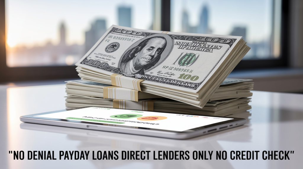 Top 5 No Denial Payday Loans from Direct Lenders No Credit Check