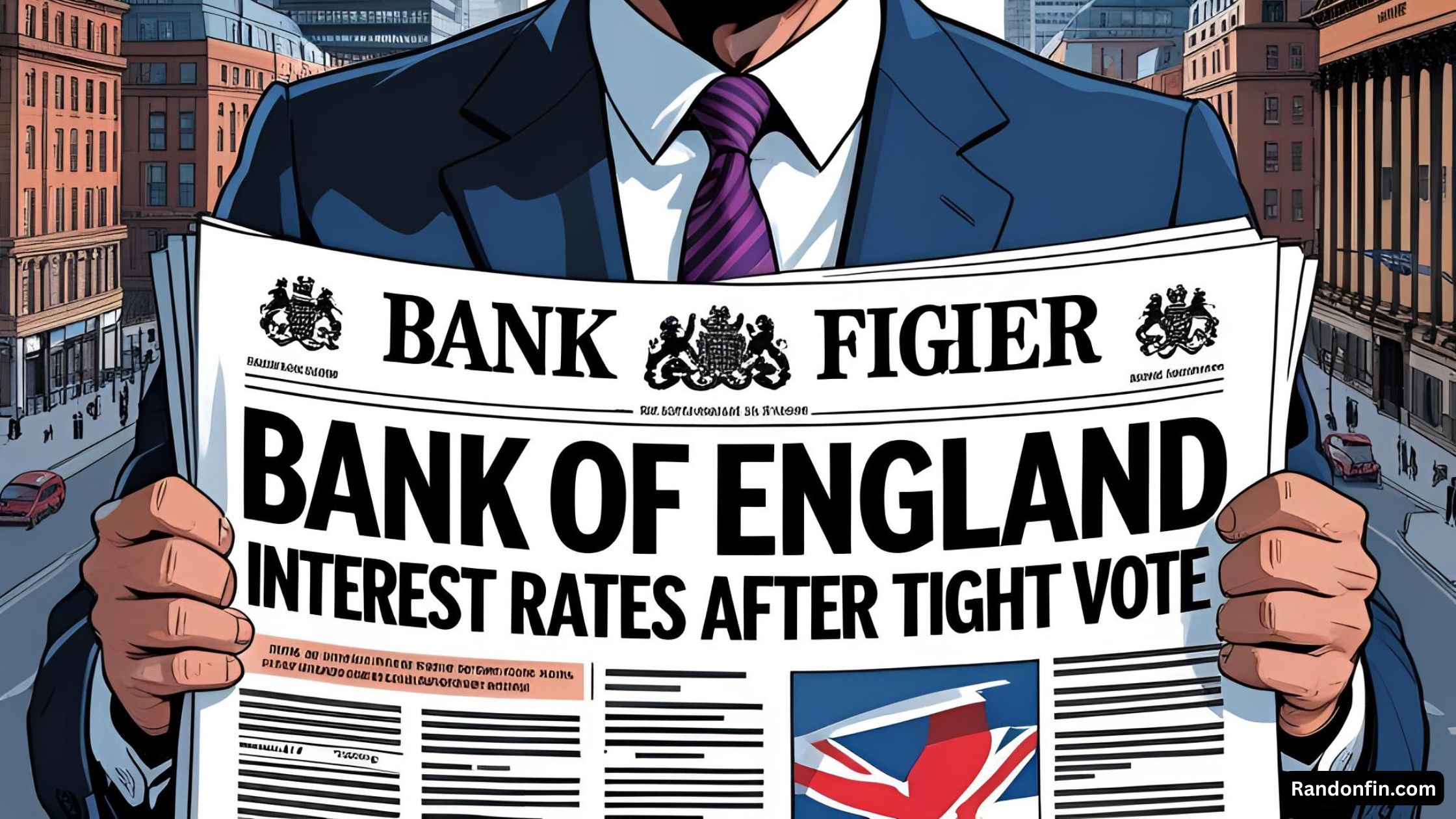 Bank of England Cuts Interest Rates to 4% After Tight Vote