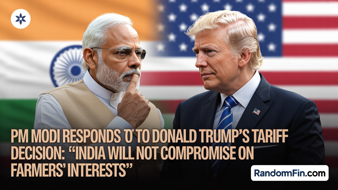PM Modi Responds to Donald Trump’s Tariff Decision: “India Will Not Compromise on Farmers' Interests”
