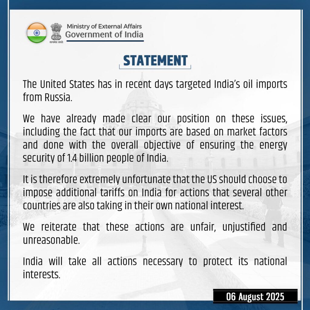 India Responds